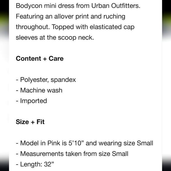 Urban Outfitters Butterfly Brenan Ruched mini dress NWT - Picture 6 of 11